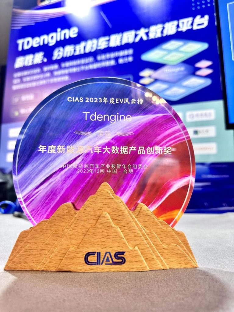 TDengine 创始人陶建辉出席 CIAS 2023 年会 - TDengine Database 时序数据库